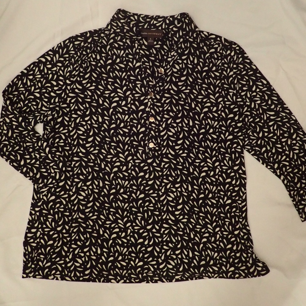 Dana Buchman Women's Blouse Sz L